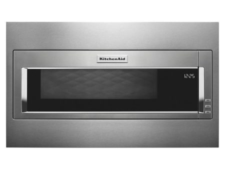 Kitchenaid KMBT5511KSS 1000 Watt Built-In Low Profile Microwave with Standard Trim Kit For Discount