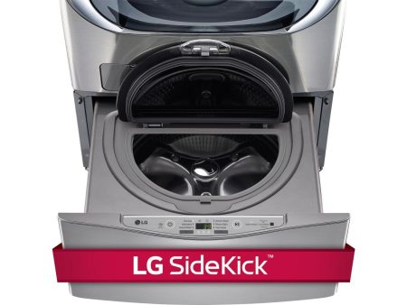 1.0 cu. ft. LG SideKick™ Pedestal Washer, LG TWINWash™ Compatible Hot on Sale