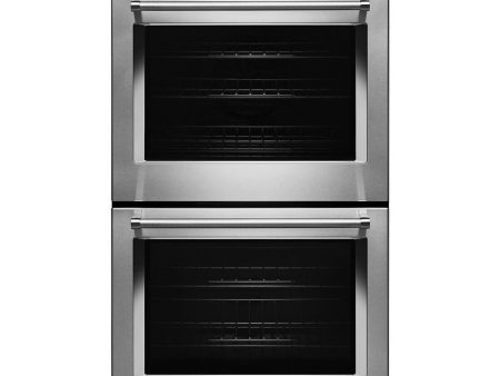 Kitchenaid KODE300ESS 30  Double Wall Oven with Even-Heat™ True Convection (Upper Oven) For Sale