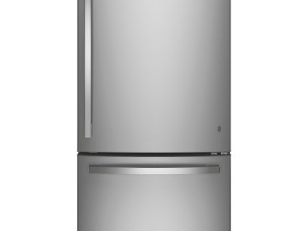 GDE25EYKFS GE® ENERGY STAR® 24.8 Cu. Ft. Bottom-Freezer Drawer Refrigerator Fashion