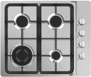 Midea 600mm Gas Stainless Steel Cooktop Supply