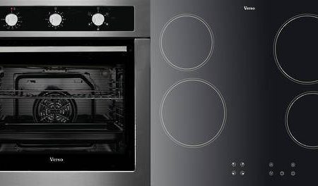 Verso 3 Pack 600mm Oven, 5 Function, Stainless Steel and 600mm Ceramic Cooktop on Sale