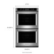 27  Double Wall Oven with Even-Heat™ True Convection Sale