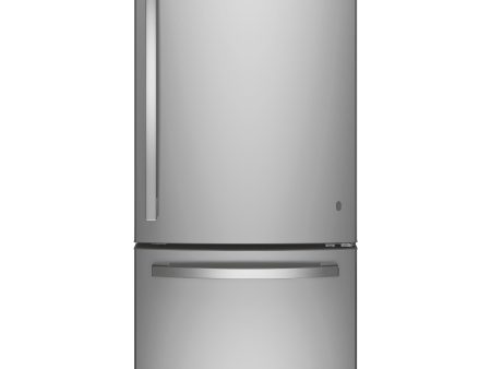 GDE21EYKFS GE® ENERGY STAR® 21.0 Cu. Ft. Bottom-Freezer Refrigerator Online Hot Sale