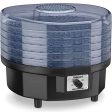 Cuisinart DHR-20P1 Food Dehydrator, 13.38 x 15.63 x 12 inches, Black, Factory Refurbished on Sale